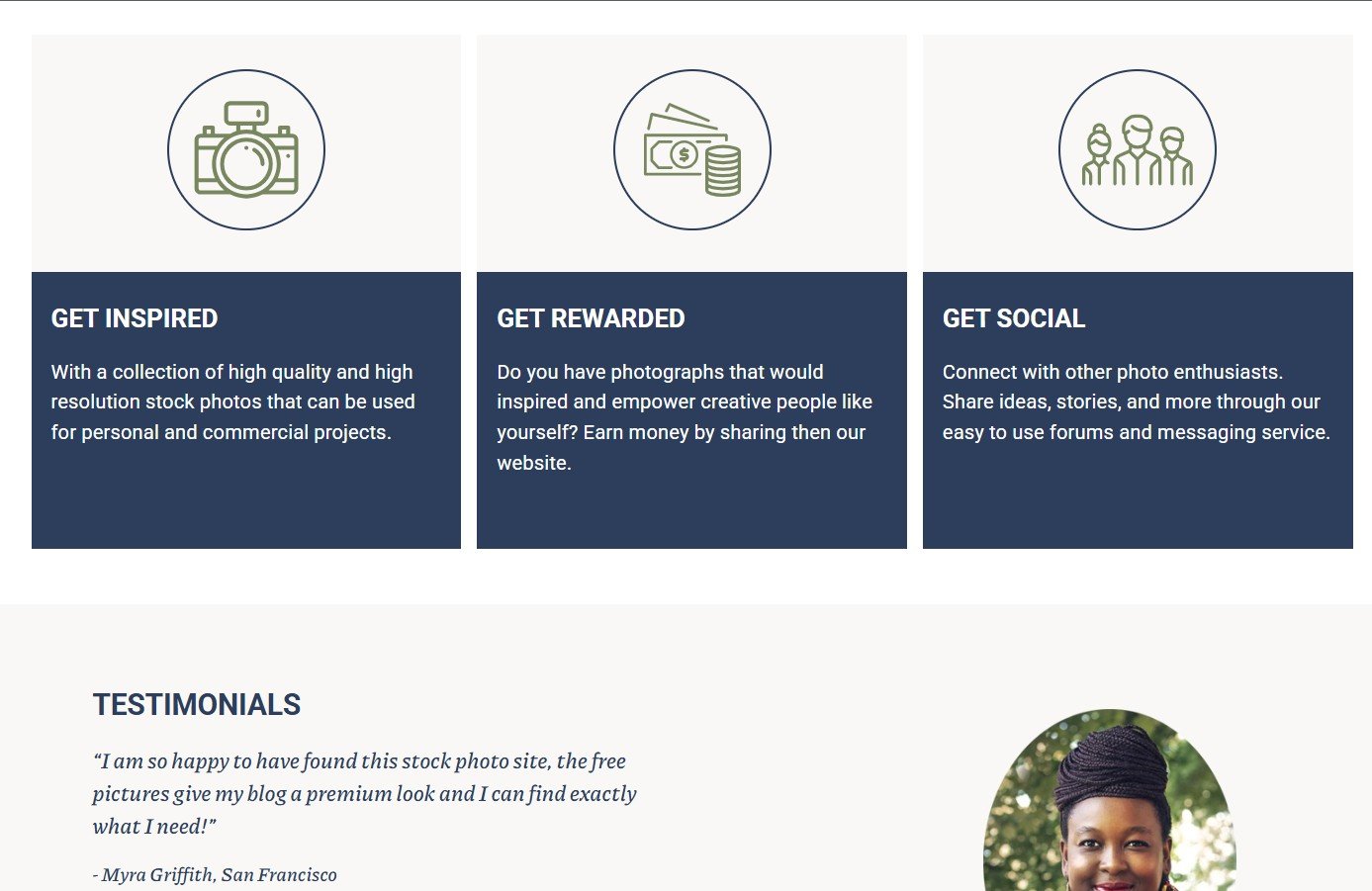 Stocky Website Prototype
